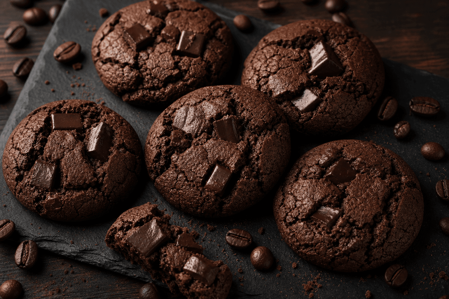 Espresso-Choco Cookies