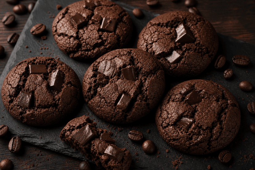 Espresso-Choco Cookies
